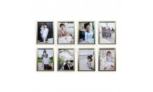 กรอบรูปอลูมิเนียมชุดใส่ภาพคนในครอบครัว 